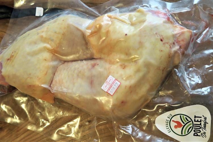 Cuisse de poulet 100% BIO - Earl Poulet du Terrefort