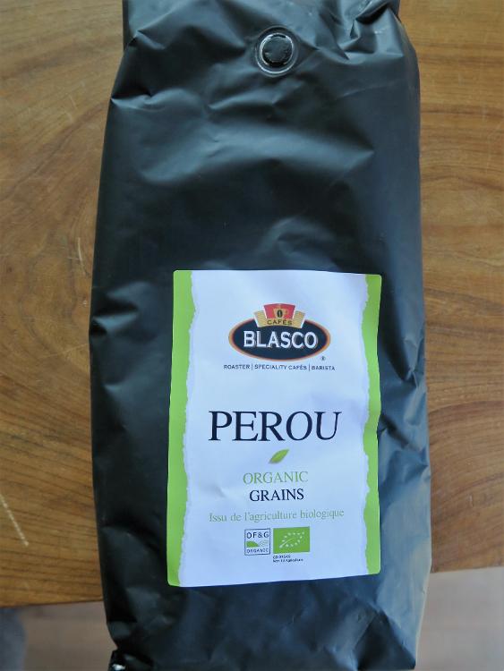 Café en grain BIO du Pérou 1kg - Café Blasco