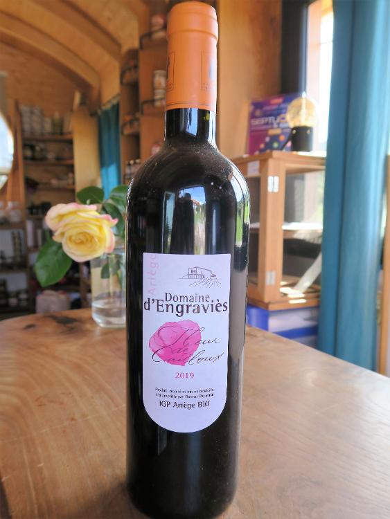 Vin rouge BIO "Fleur de Cailloux" - Domaine d'Engraviés