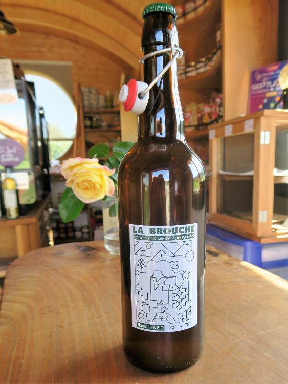 Bières Blonde IPA 75cl - Brasserie "La Brouche"
