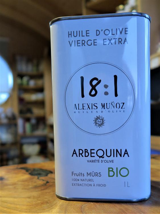 Huile d'olive vierge Extra-Arbequina (Fruits Mûrs)