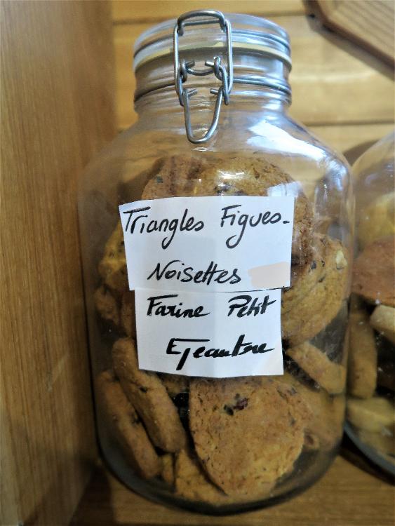 Biscuit figues noisettes - Bio - L'oie gourmande