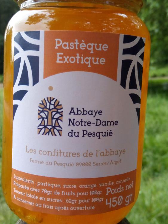Confitures Pastèque Exotique - 450g- Ferme du Pesquié