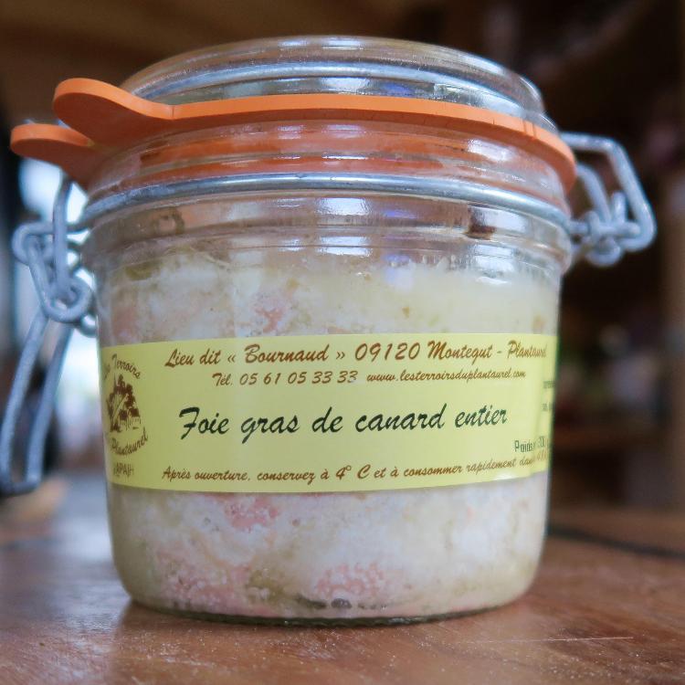 Foie gras Frais de canard entier - 300gr - Les terroirs du Plantaurel