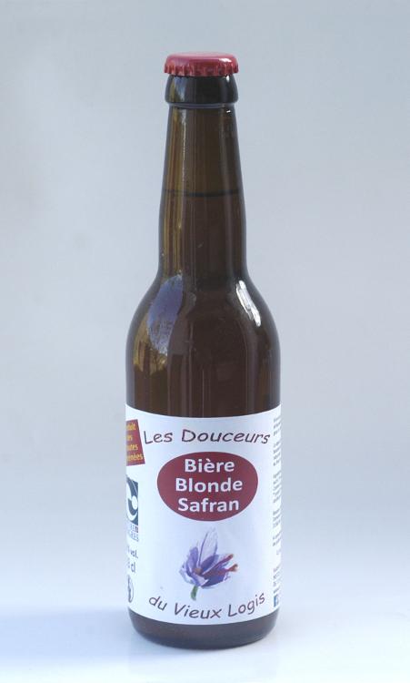 Bière blonde au safran 33cL