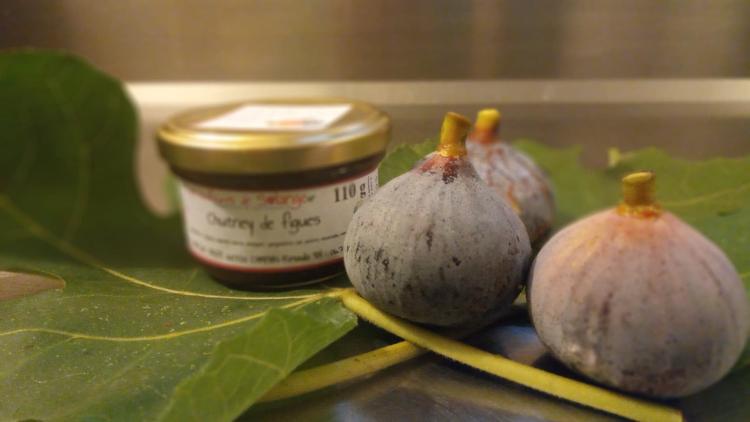 Chutney de figues, idéal avec le foie gras et bien d'autres toasts originaux