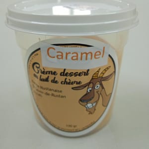 Crème dessert caramel, pot individuel, 100g