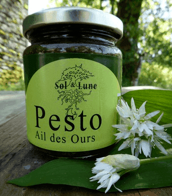 Pesto Ail des ours Pot 180 g.