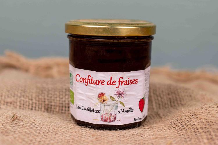 Confiture de fraises 220g – Prix Producteur 3,89€