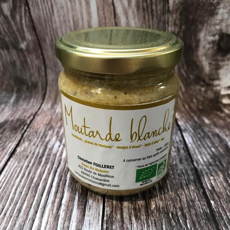 Moutarde blanche 190g -  Prix producteur 3,20€
