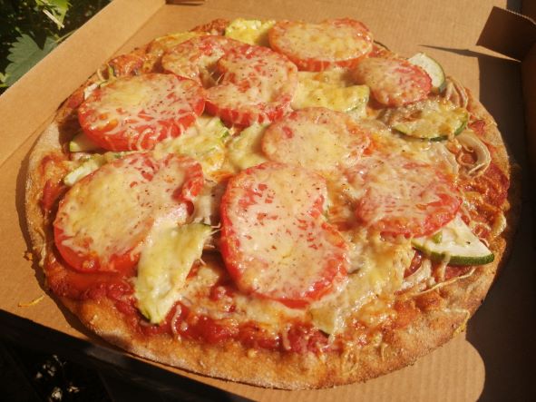 Pizza de saison (végétarienne) 33 cm