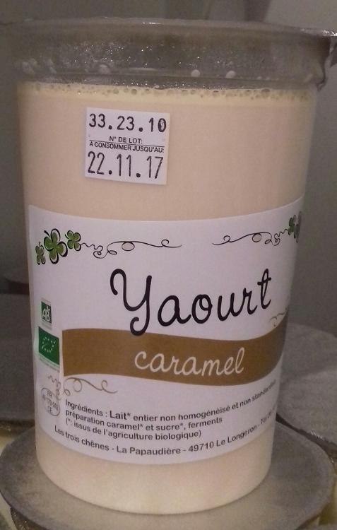 Yaourt Caramel